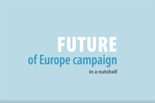 Future of Europe campaign - in a nutshell